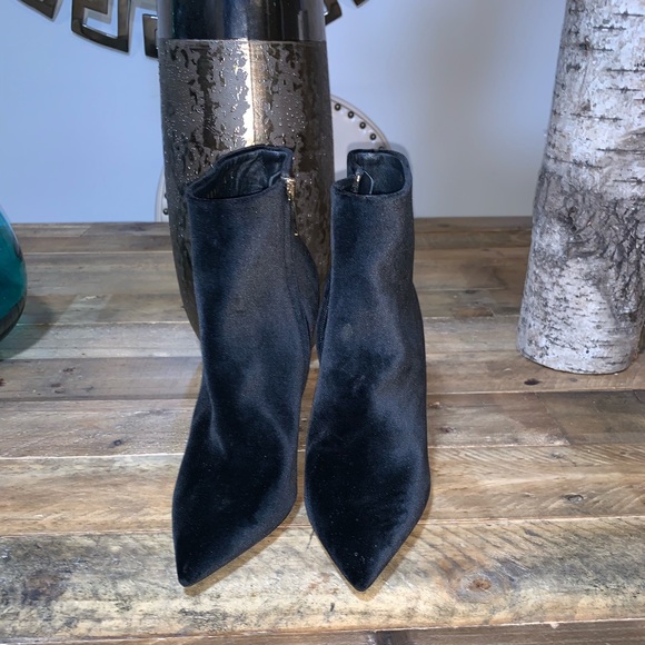 Salvatore Ferragamo Bolgheri Cut-Out Wedge Booties - Picture 8 of 8